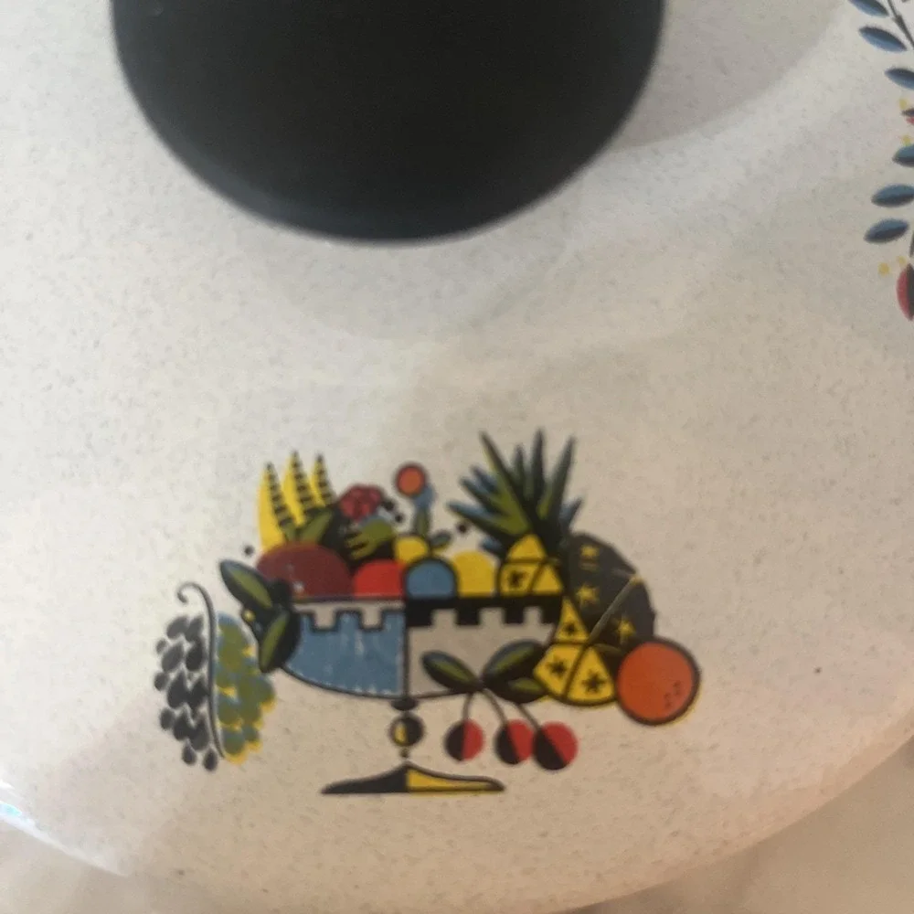 Vintage Enamel‎ Berggren Dutch Oven Replacement Lid Only 6